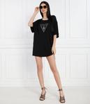 Футболка с завязкой Relaxed fit Guess Swimwear, черный - фото 2