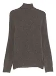 Джемпер с высоким воротником Barena, серый - фото 2