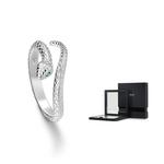 AKAK Серебряное кольцо Unisex Silver White - фото 4