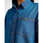 Платье с коротким рукавом Lee All Purpose A Line, синий - фото 5