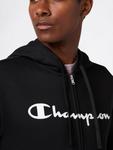 Толстовка с капюшоном на молнии Champion Authentic Athletic Apparel, черный - фото 5