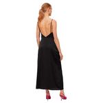 Длинное платье Vila Ravenna Strap Sleveless, черный - фото 2