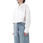 Рубашка с завязками Alexander Wang, белый - фото 3