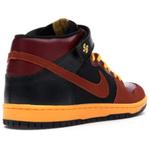 Nike SB Dunk Mid Ostrich Team Red - фото 3
