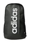 Рюкзак, боковые карманы, принт, мужской adidas, черный - фото