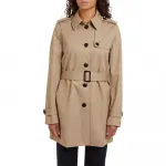 Пальто Tommy Hilfiger Heritage Single Breasted trench, бежевый - фото
