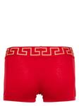 Versace трусы-брифы с узором Greca, красный - фото 2
