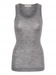Seamless Basic Топ 'Isa' в сером цвете - фото
