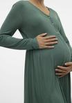 Платье-джемпер TRINITY MAMALICIOUS, темно-зеленый - фото 4