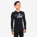 Детская баскетбольная футболка с длинным рукавом Tarmak UT500 - NBA Лос-Анджелес Лейкерс - фото 2