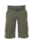 Тканевые шорты riverso, оливковый - фото