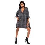 Платье-чехол с V-образным вырезом Dai Moda - фото 3