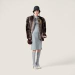 Дубленка MIU MIU, черный - фото 2