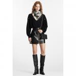 Шарф женский Louis Vuitton, черный - фото 4