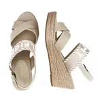 Танкетка с добавлением кожи Tommy Hilfiger, бежевый - фото 3