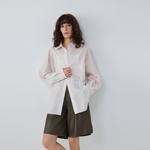 ELLE Рубашка Women's Stripes Lapel - фото 6