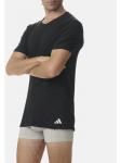 Футболка Basic 6P черного цвета adidas - фото 5