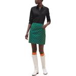 Юбка джинсовая женская Hermes, зеленый - фото 2