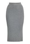 Юбка-карандаш faina, серый - фото 4