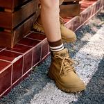 Детские сапоги дошкольные Dickies, землисто-желтые/на флисовой подкладке - фото 7