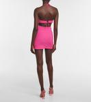 Мини-платье с халтернеем Nensi Dojaka, розовый - фото 3