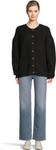 Свитер Salty Crew Women's Mariner Cardigan, Black - фото 5
