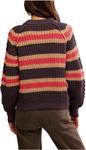 Пуловер Free People Frankie Cable Striped Pullover, цвет Chocolate Combo - фото 3