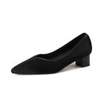 Повседневные туфли 4 см женские Echo&yolo, Black - фото