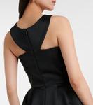 Платье Trecchi с вышивкой из дюшеса Safiyaa, черный - фото 6