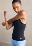 Топ MOTION HIGH NECK TANK Under Armour, черный - фото