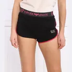 Шорты стандартного кроя Ea7, черный - фото