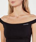 Футболки Cropped fit Calvin Klein Jeans, черный - фото 4