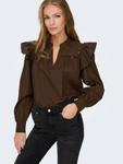 Блуза JDY Alba, шоколадный - фото 4