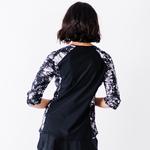 Женский топ для плавания Margaux свободного кроя Calypsa LLC, черный - фото 2