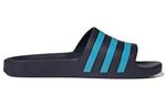 Шлепанцы Adidas Adilette Aqua Slides Legend Ink Bright Cyan - фото 2
