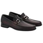 Ferragamo Gancini мокасины мужские черные - фото 4