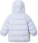 Куртка Columbia Boys' Puffect с капюшоном, Snowdrift - фото 2