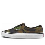 Кроссовки bape x authentic 44 dx 'first camo' Vans, зеленый - фото