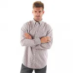 Рубашка Gant Broadcloth Banker, серый - фото