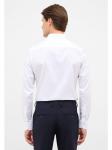Рубашка Slim Fit белого цвета Eterna - фото 3
