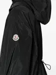 Куртка с капюшоном и нашивкой-логотипом MONCLER, черный - фото 5