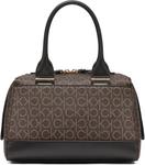 Сумка-сэтчел Calvin Klein Jett Top Zip, Brown/Khaki/Black - фото 2