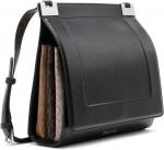 Женская сумка-органайзер Calvin Klein Palm с клапаном, Black/Multi Logo - фото 5