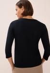 Топ Cecil Long sleeved top, Schwarz/Black - фото 3