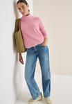 Топ Cecil MIT GROSSEM KRAGEN, Rosa/Light Pink - фото 2