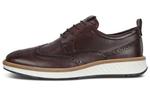 Fit For Action Men"s Casual Men Low-top Shiraz Brown Ecco - фото