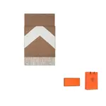 Вязаный шарф унисекс HERMES, бежевый - фото