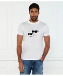 Футболка Regular fit Karl Lagerfeld, белый - фото