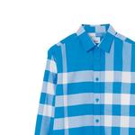 Рубашка мужская Burberry, синий - фото 2