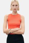 Топ FINE Mango, оранжевый - фото